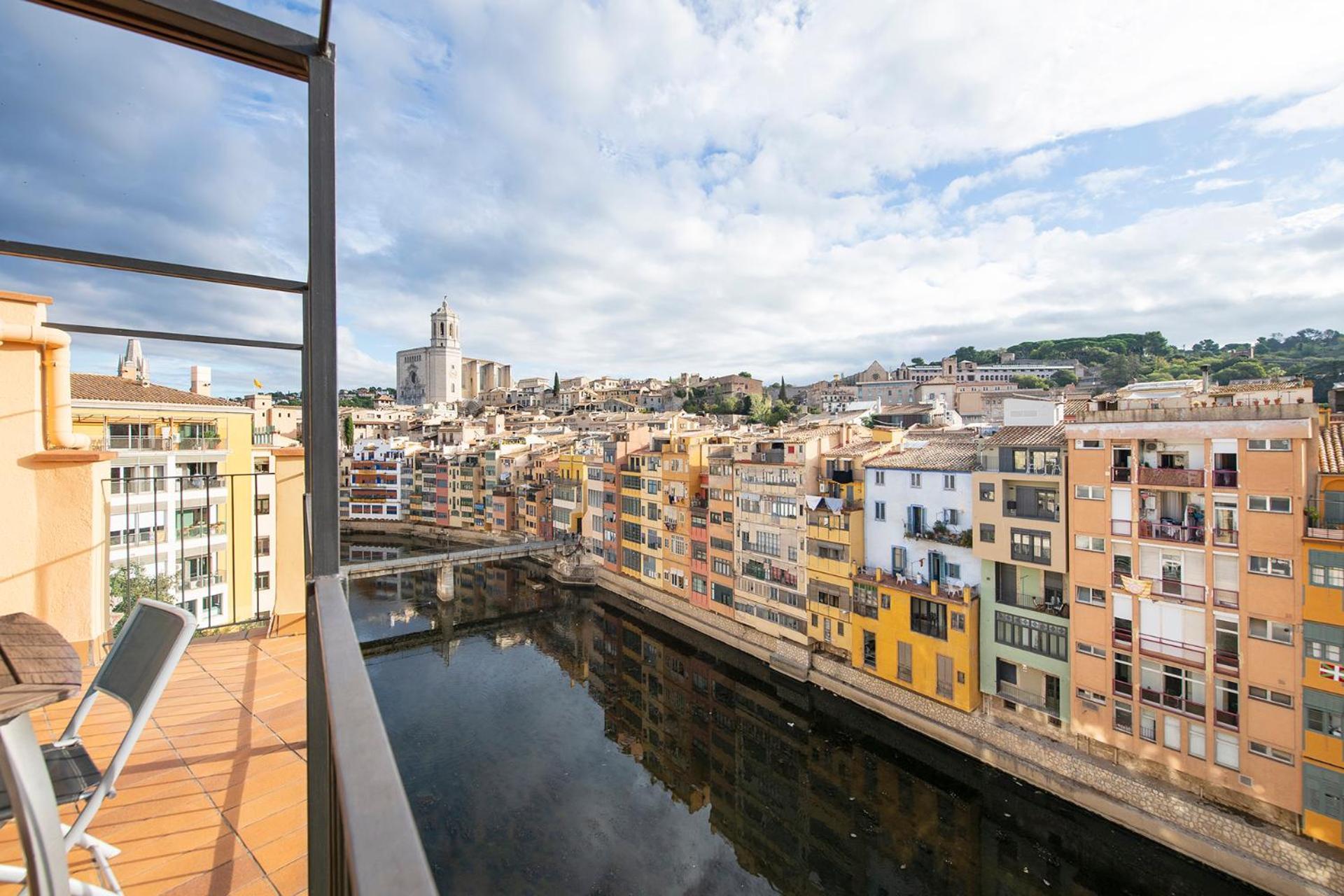 Sleep & Stay Luxury Top Floor Apt With Terrace Girona Exterior photo