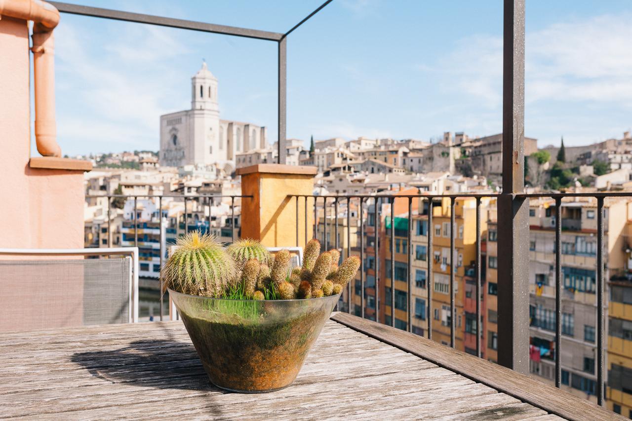 Sleep & Stay Luxury Top Floor Apt With Terrace Girona Exterior photo