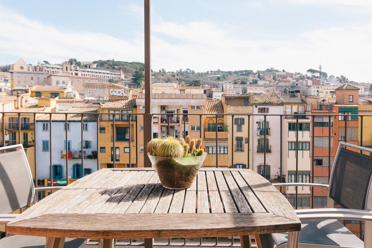 Sleep & Stay Luxury Top Floor Apt With Terrace Girona Exterior photo